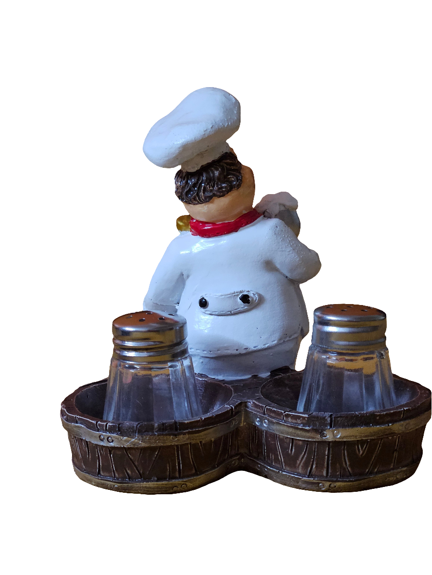Chef with Salt and Pepper