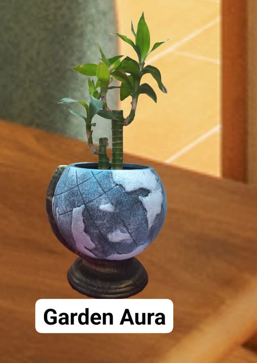 Transform your space with our Globe Planter! This unique and aesthetically pleasing piece adds a touch of elegance and charm to any room. Its versatile design allows for a variety of plant options, making it perfect for succulents, flowers, or herbs. Enhance your surroundings and bring nature indoors with our Globe Planter.