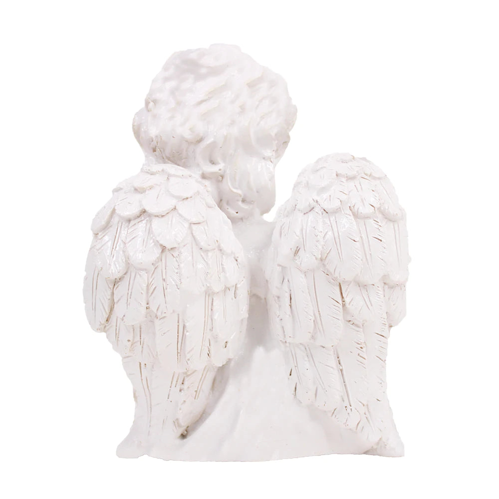 Introducing the elegant Angel Collection, featuring beautifully crafted resin angels. These angels serve as a timeless addition to any home decor, adding a touch of sophistication and grace. With their durable resin material, these angels are a lasting symbol of beauty and peace. Perfect for any collector or as a unique gift.Dimension 6*7.8*6 inches Material :Resin