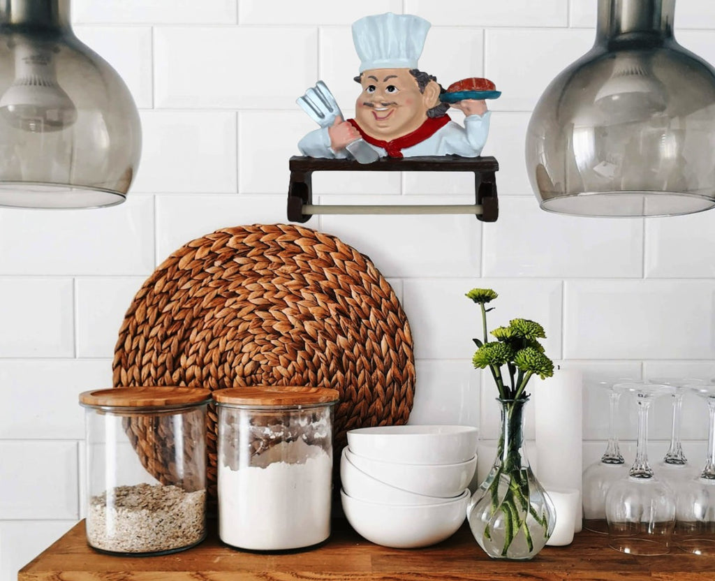 Chef Tissue holder(Horizontal roll)