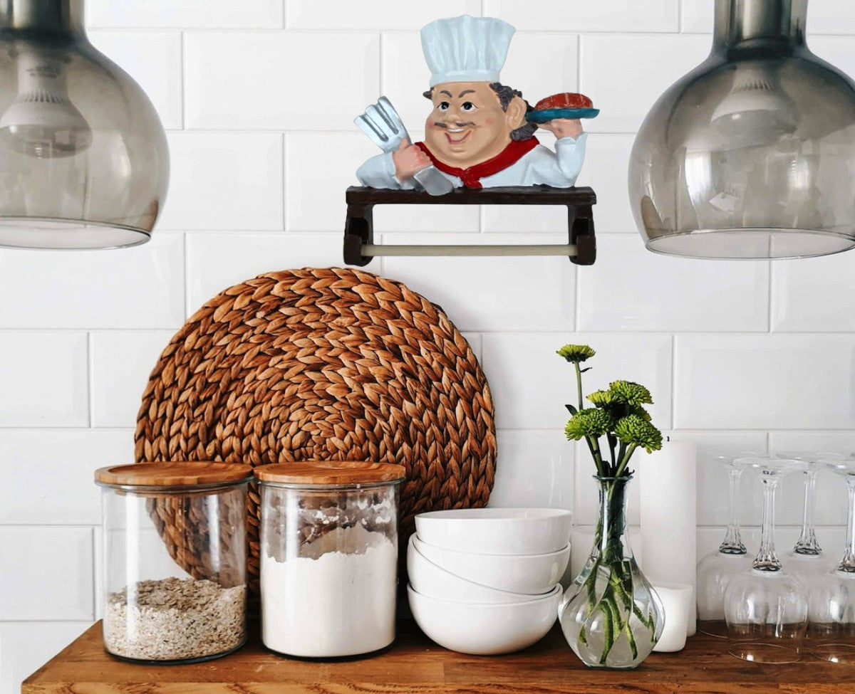 Chef Tissue holder(Horizontal roll)