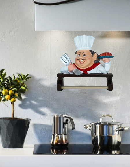 Chef Tissue holder(Horizontal roll)