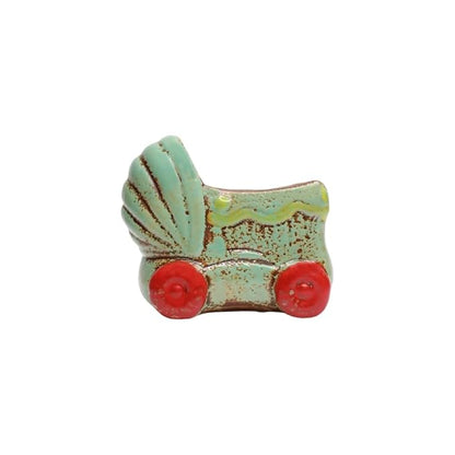 Ceramic Baby Pram Planter