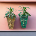 Face Mask wall planters (set of 2)