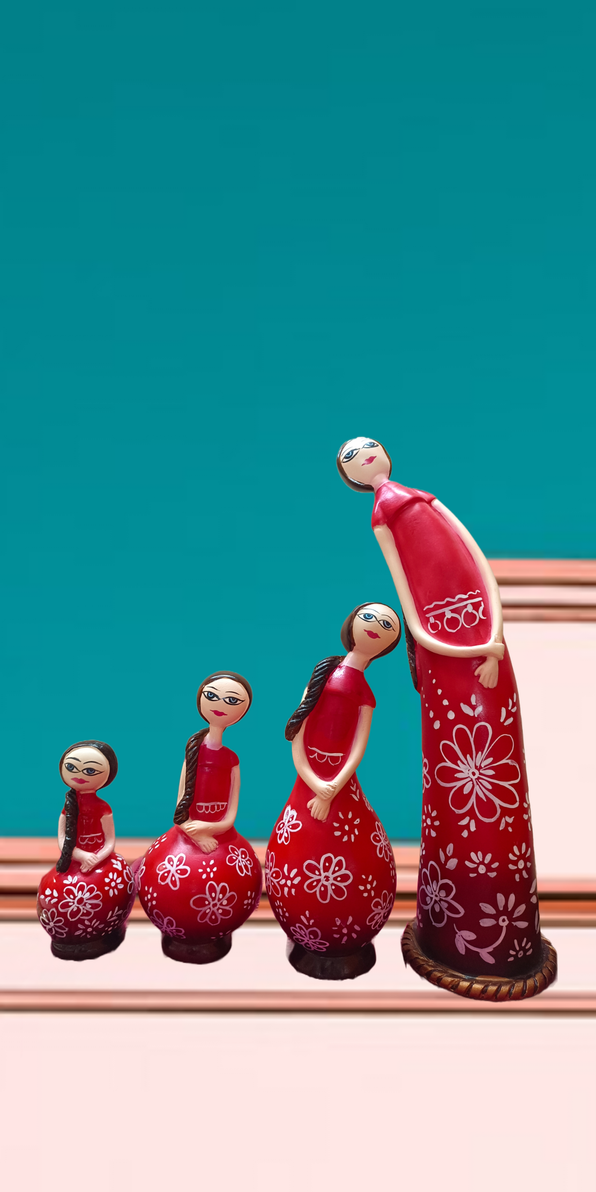 Dancing dolls -Set 0f 4