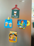 Fridge Magnet (Set of 4)