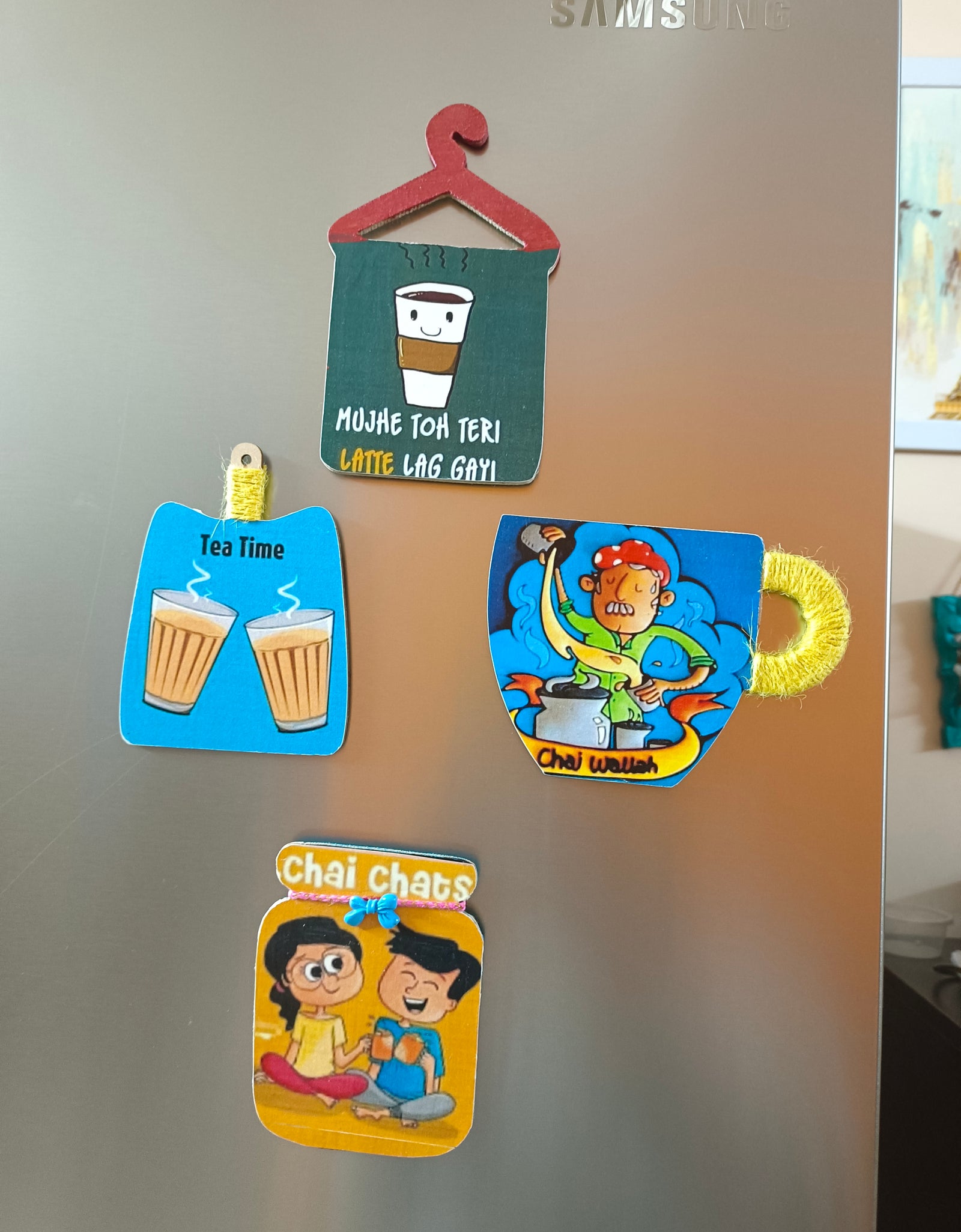 Fridge magnets(Set of 4)