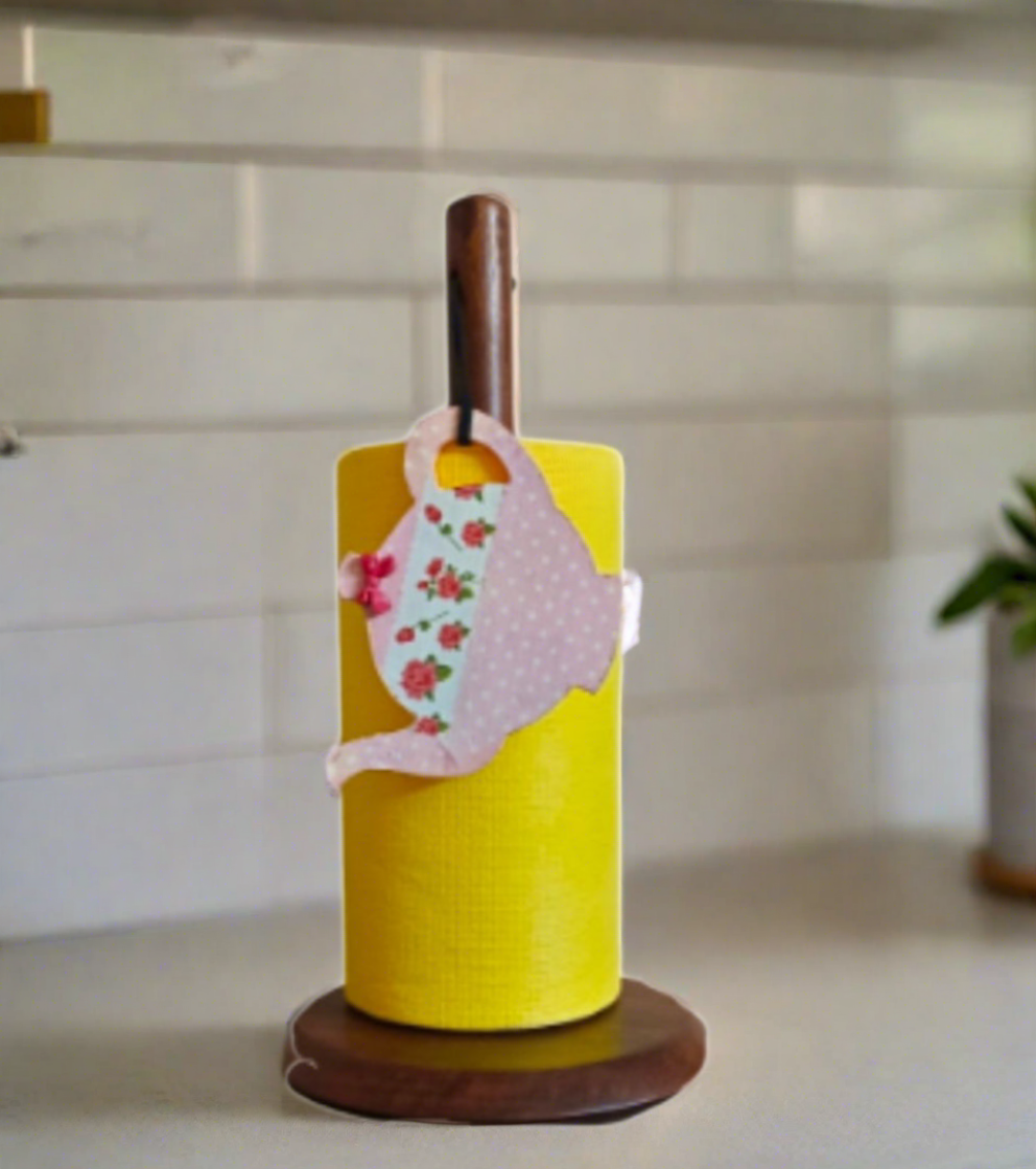 Kitchen tissue holder stand