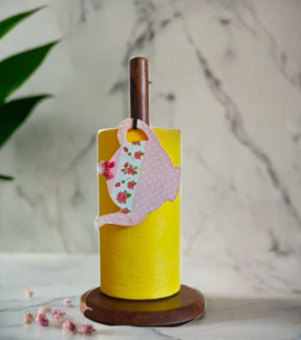 Kitchen tissue holder stand