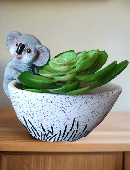 Koala pot ceramic