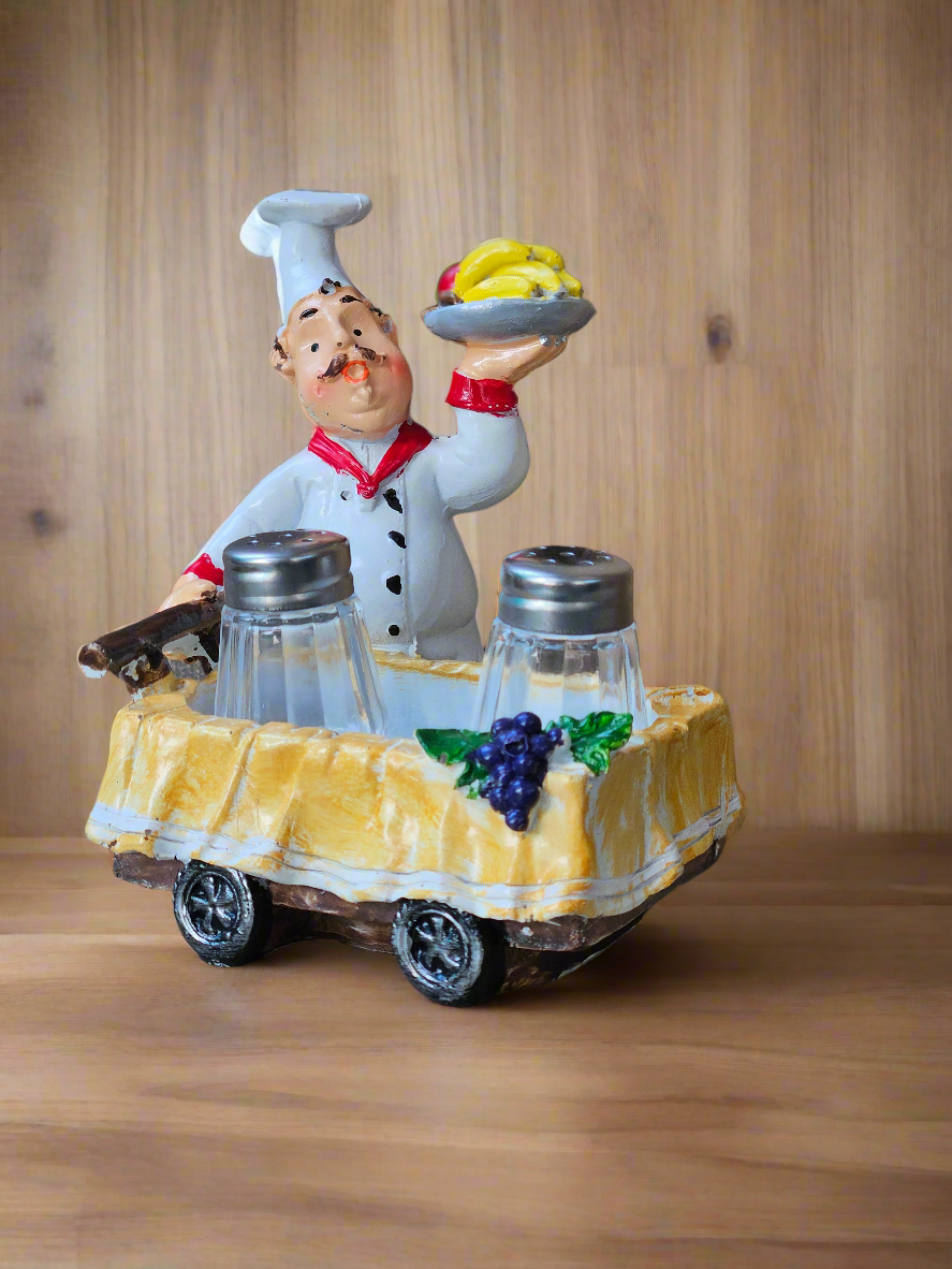Chef with Cart