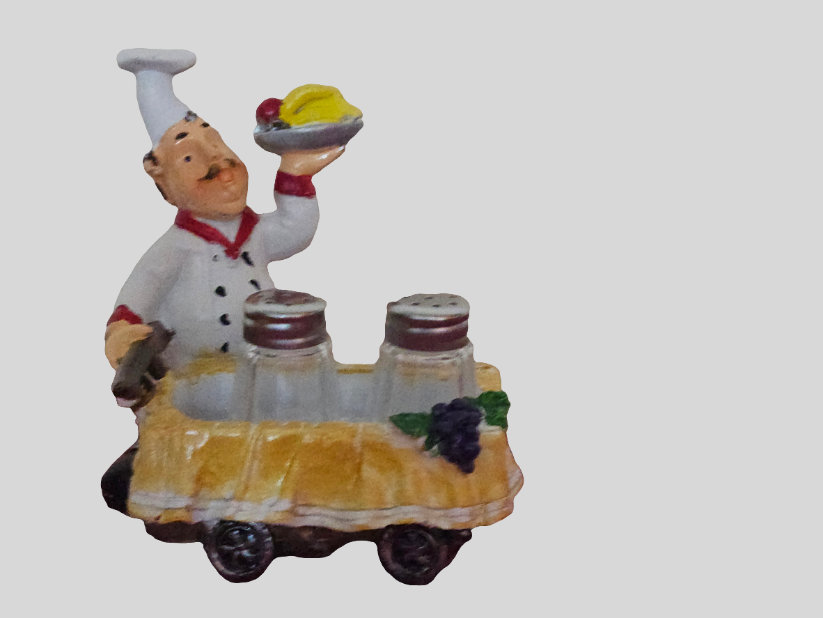 Chef with Cart