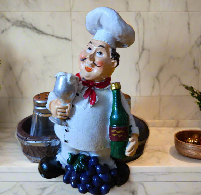 Chef with Cart