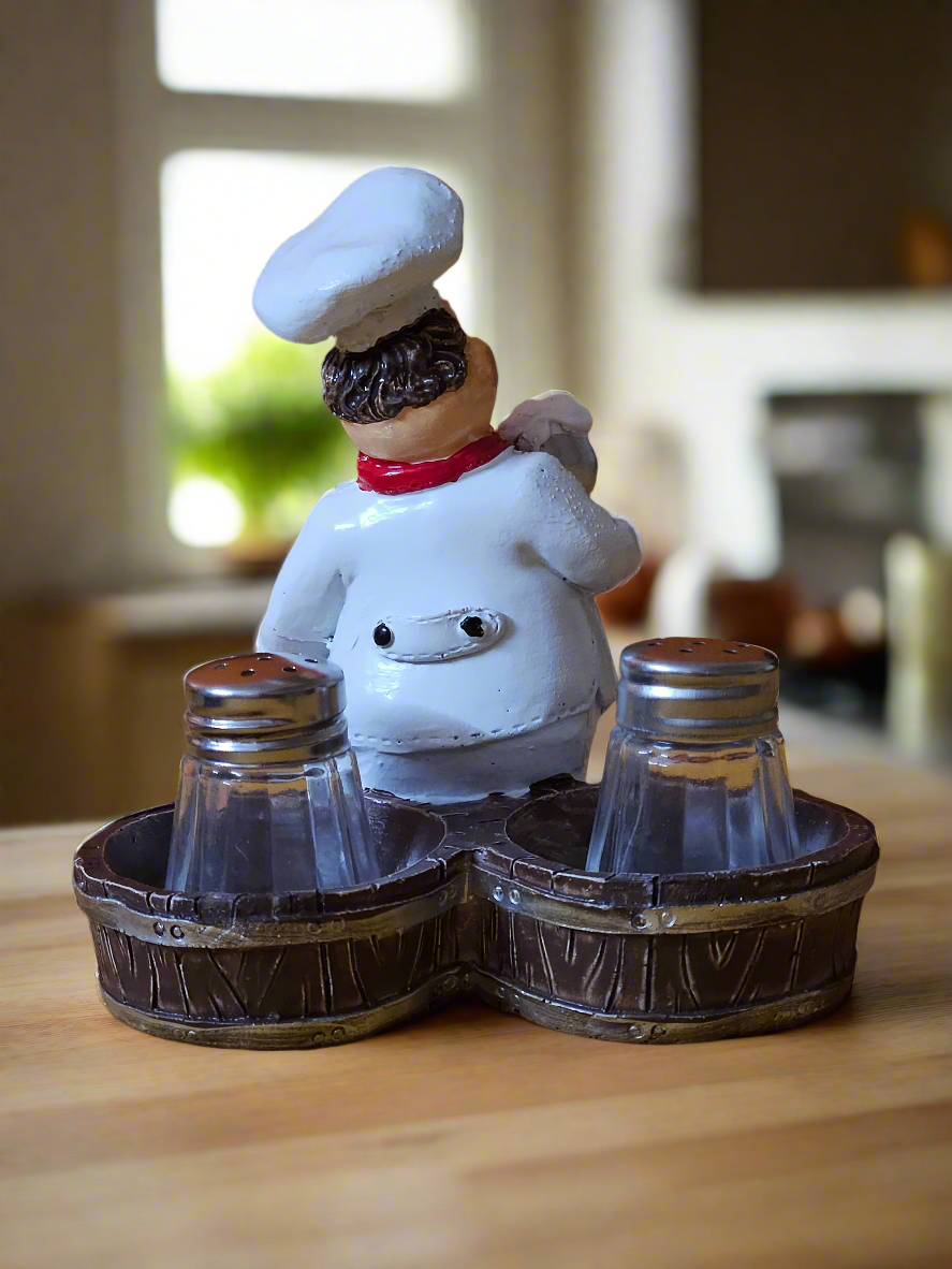 Chef with Salt and Pepper
