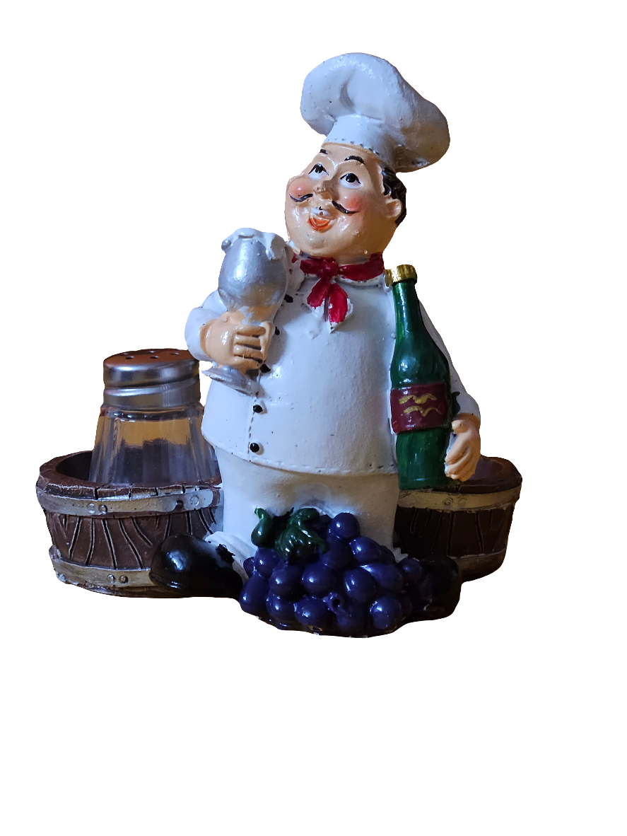 Chef with Salt and Pepper