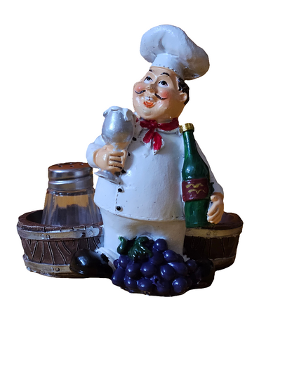 Chef with Salt and Pepper