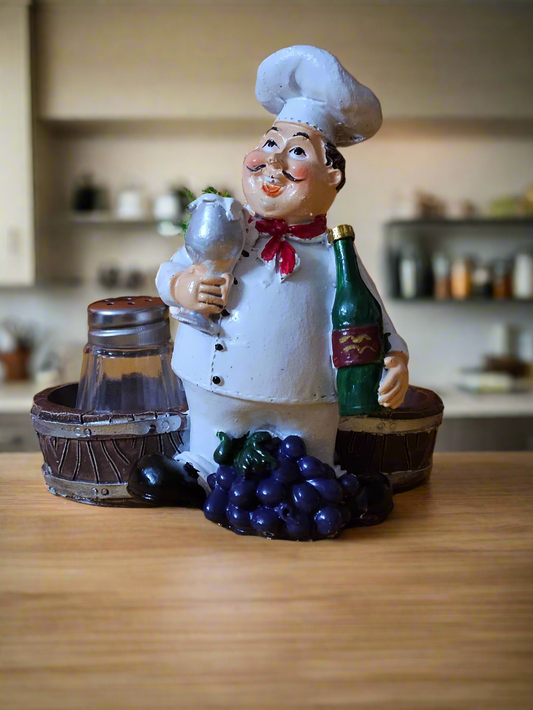 Chef with Salt and Pepper