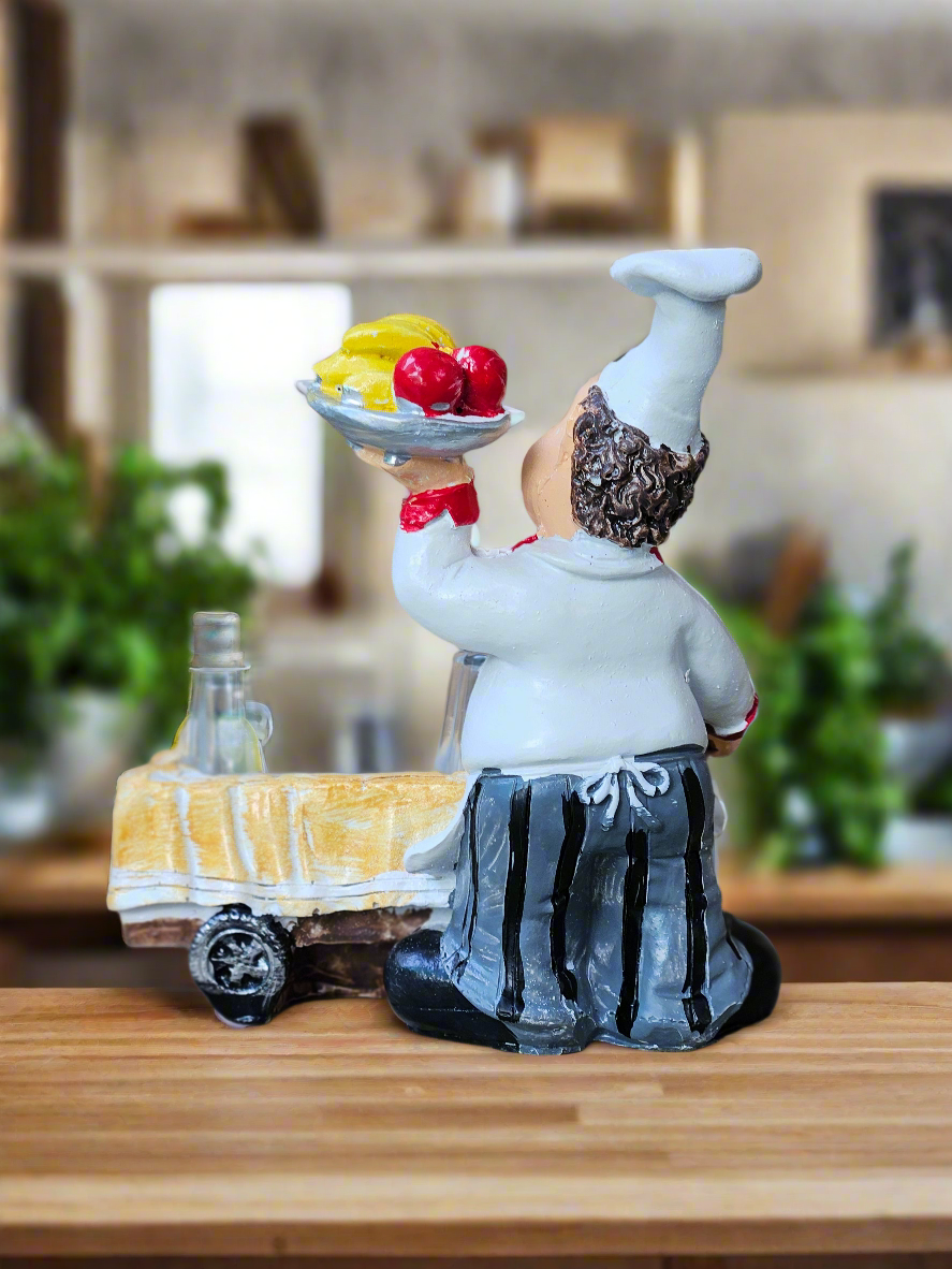 Chef with Cart