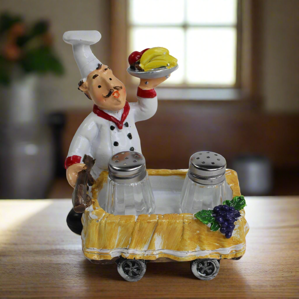 Chef with Cart