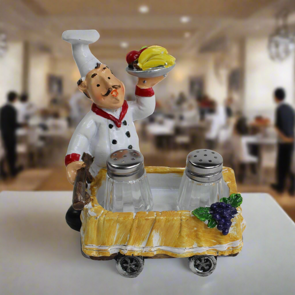 Chef with Cart