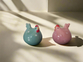 Ceramic hens decor