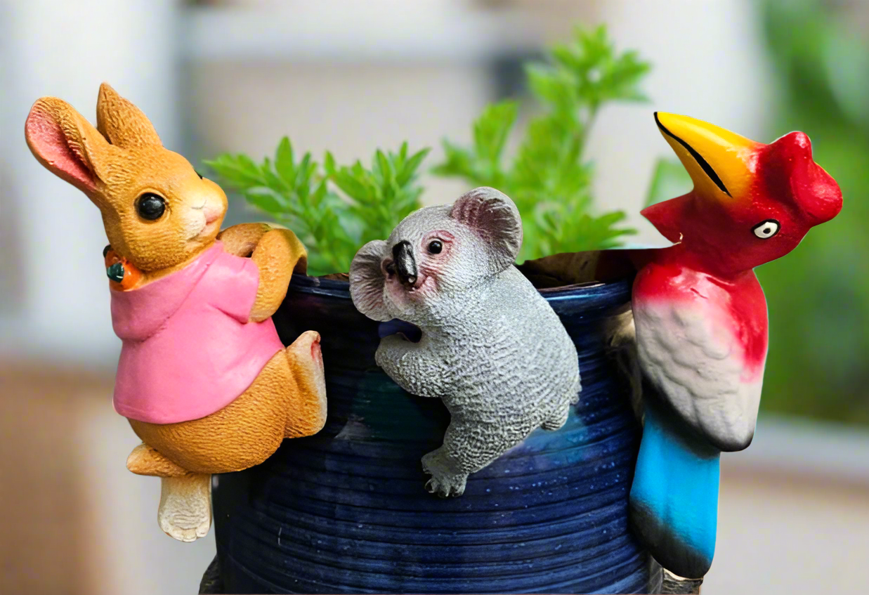 Pot climbers set of 3
