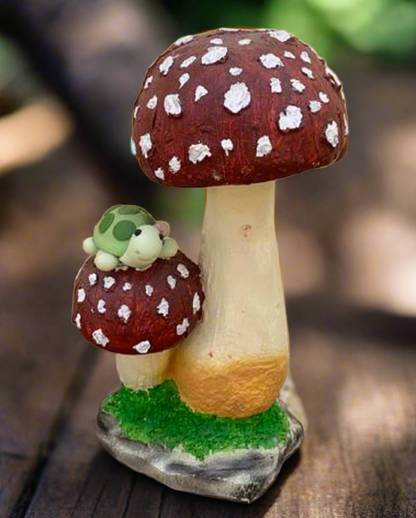 Tortoise on Mushrooms