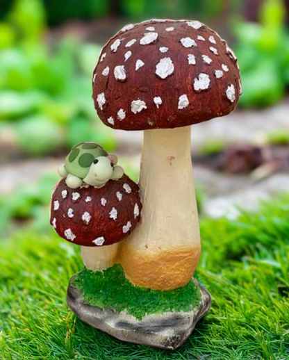 Tortoise on Mushrooms