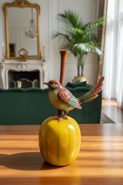 Bird on Fruit