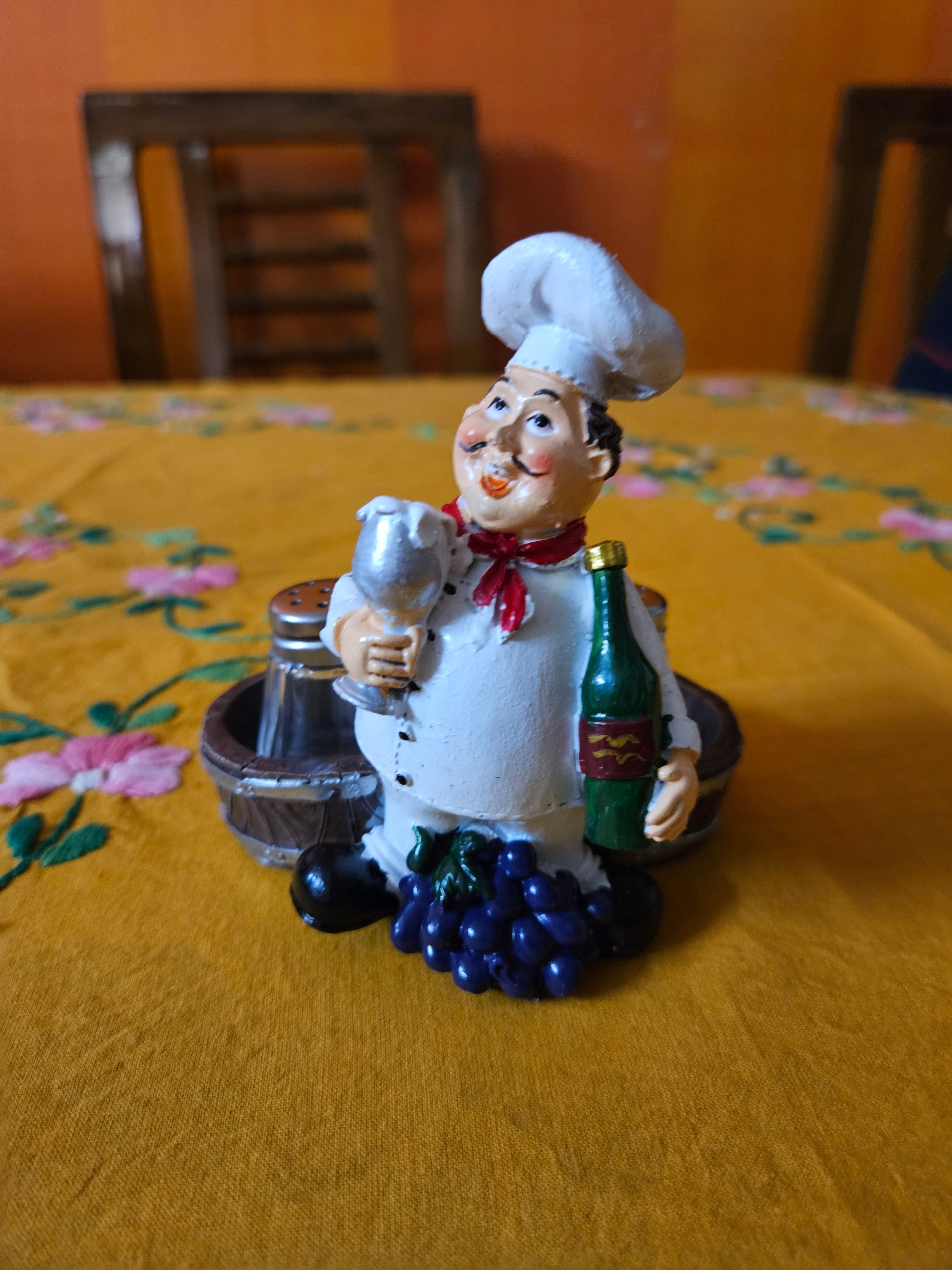 Chef with Cart