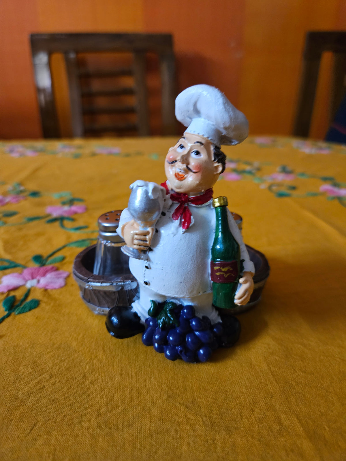 Chef with Cart