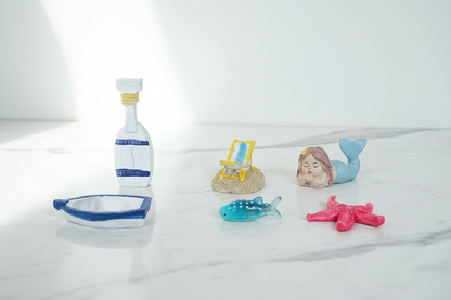 Miniature Sea Life Garden Décor Set