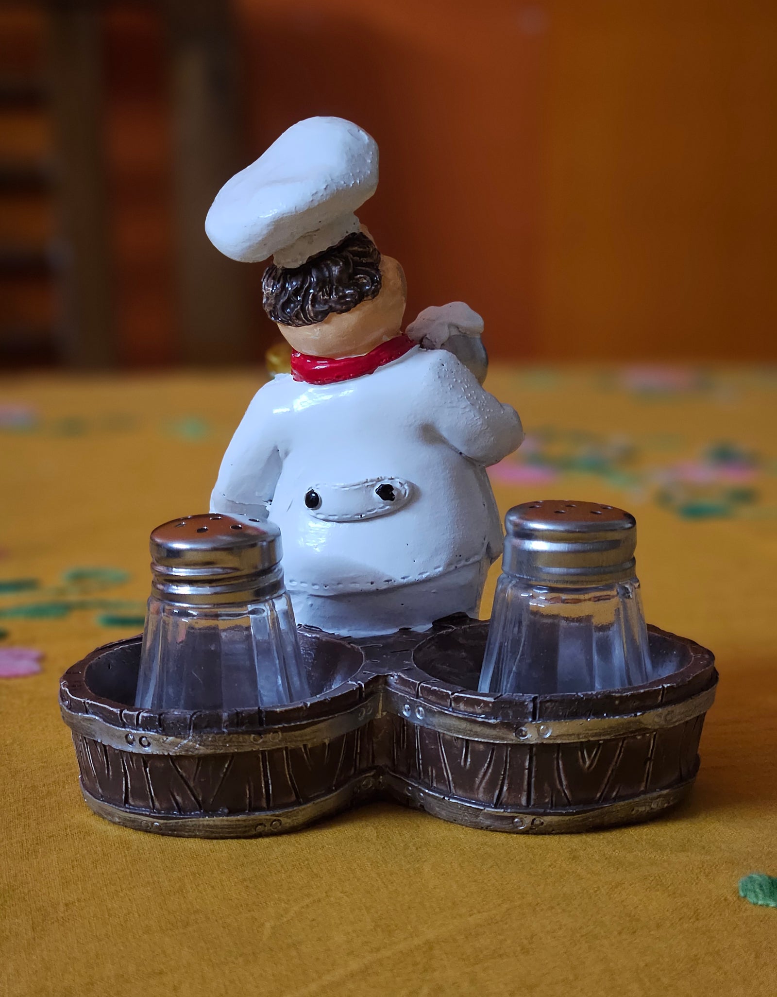 Chef with Cart