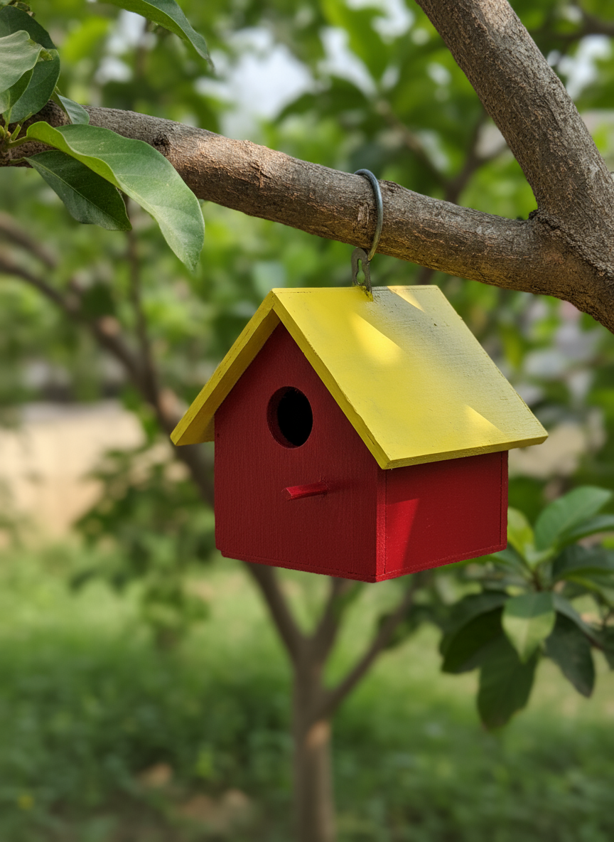 Birdhouse Colourful