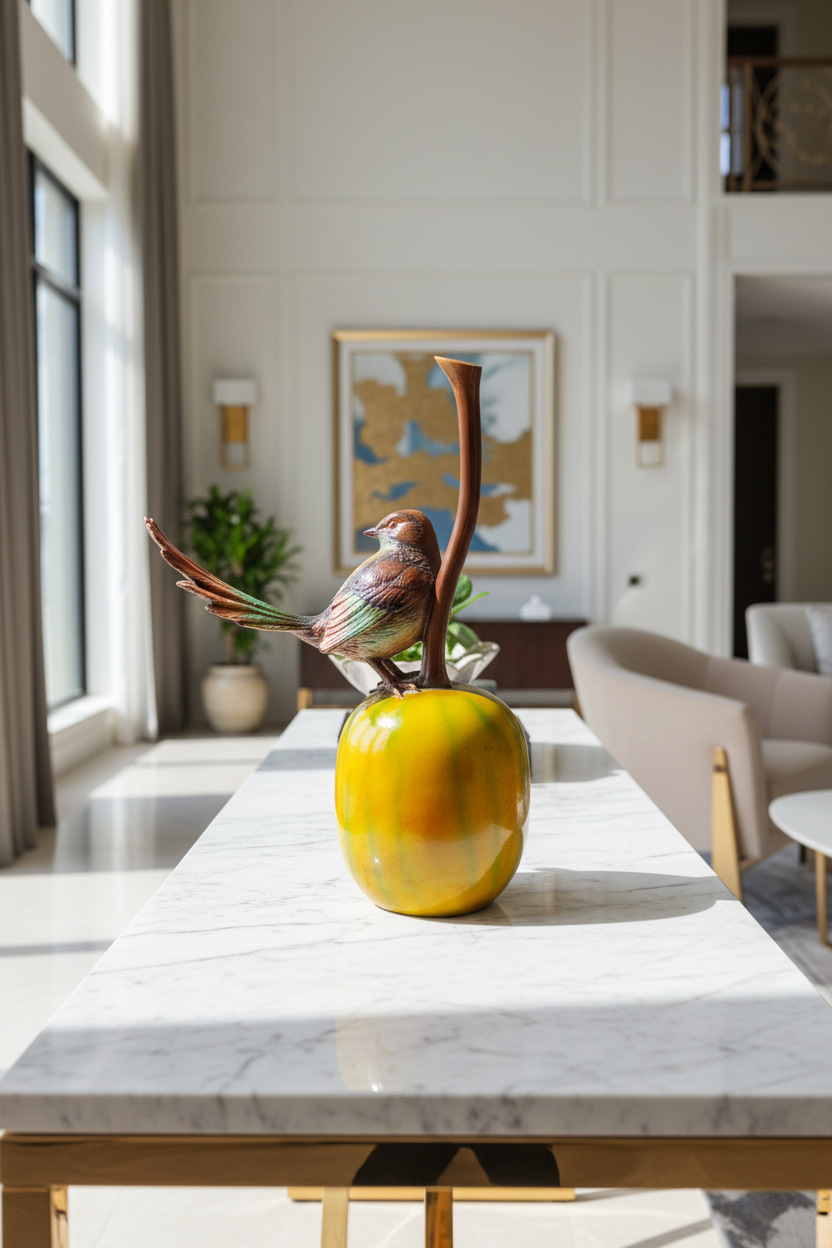 Bird on Fruit