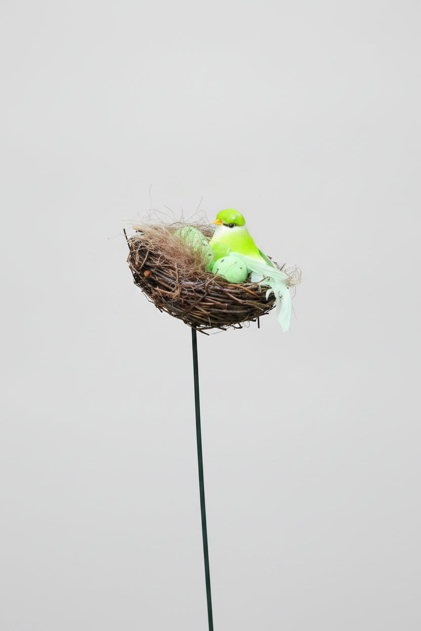 Bird Nest Garden sticks (Set of 2)