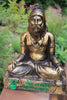 Bring peace and tranquility to your garden with our Garden Aura Sadhu Figurine Showpiece. Handcrafted with intricate detail, this figurine exudes a sense of calm and spirituality. Perfect for any outdoor space, it will surely add a touch of serenity to your surroundings.