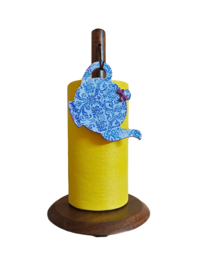 Kitchen tissue holder stand