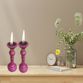 Mauve Candle stand