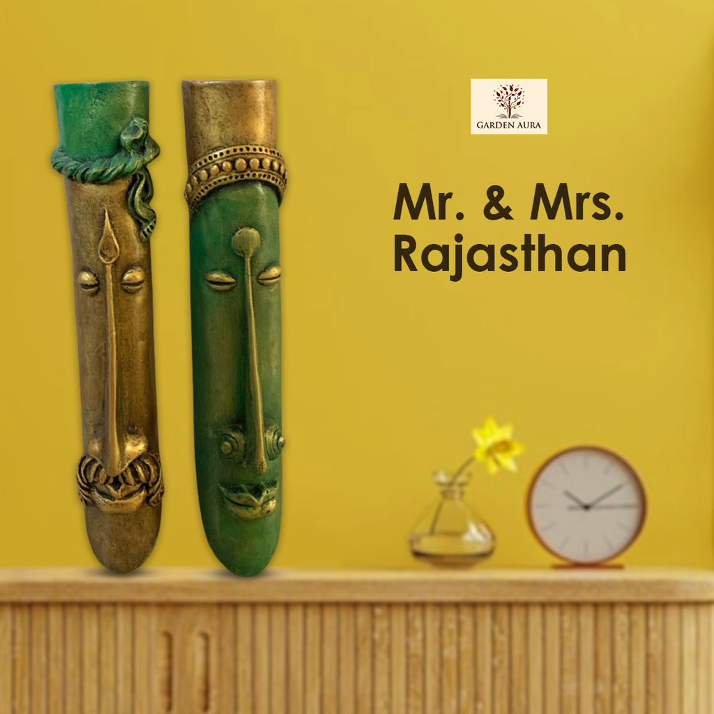 Mr. and Mrs. Rajasthan Showpiece