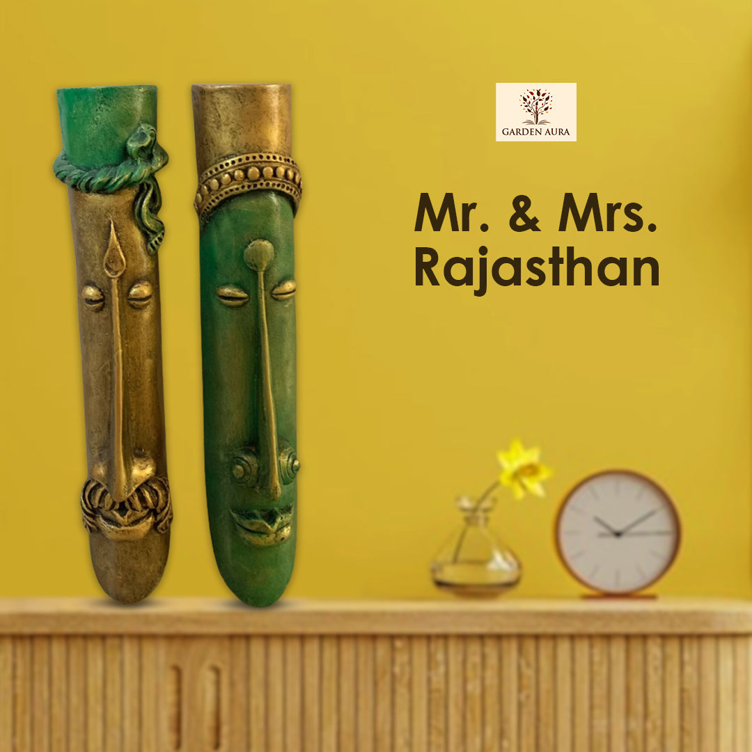 Mr. and Mrs. Rajasthan Showpiece