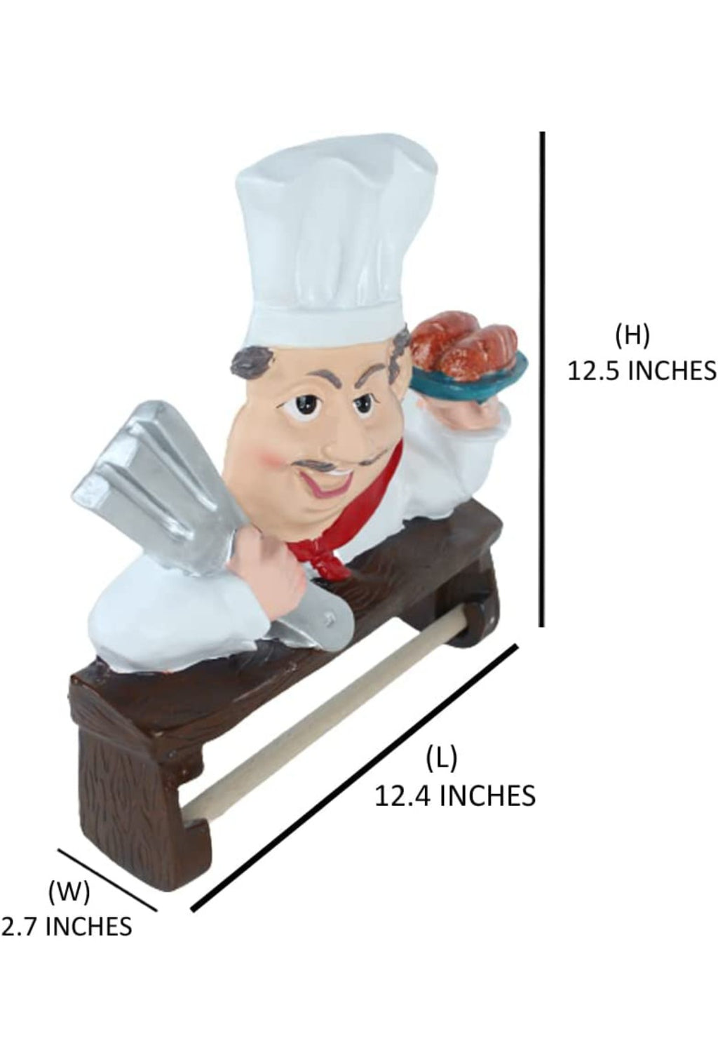 Chef Tissue holder(Horizontal roll)