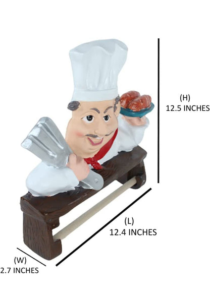 Chef Tissue holder(Horizontal roll)