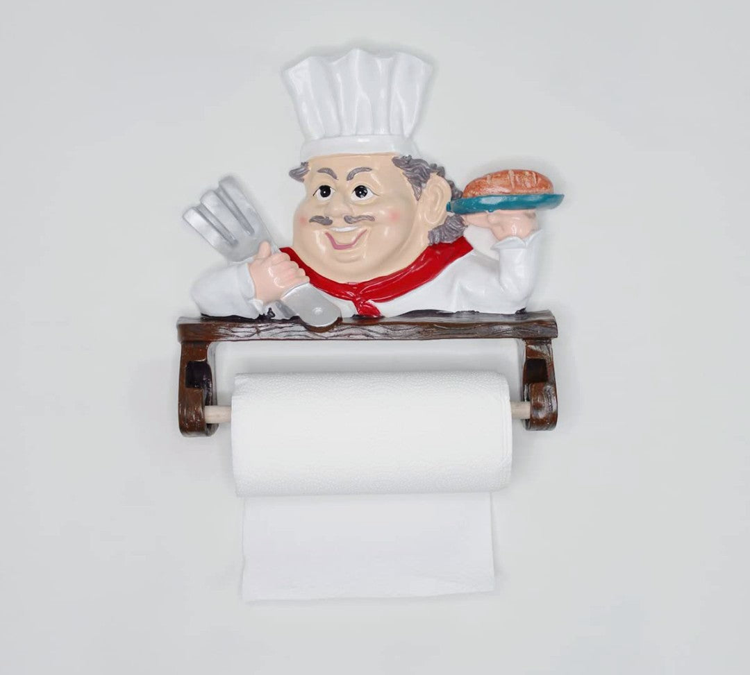 Chef Tissue holder(Horizontal roll)