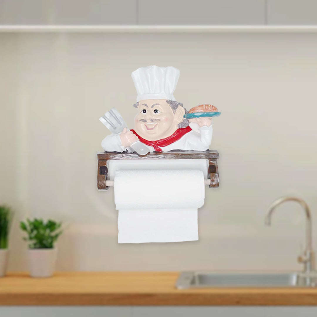 Chef Tissue holder(Horizontal roll)