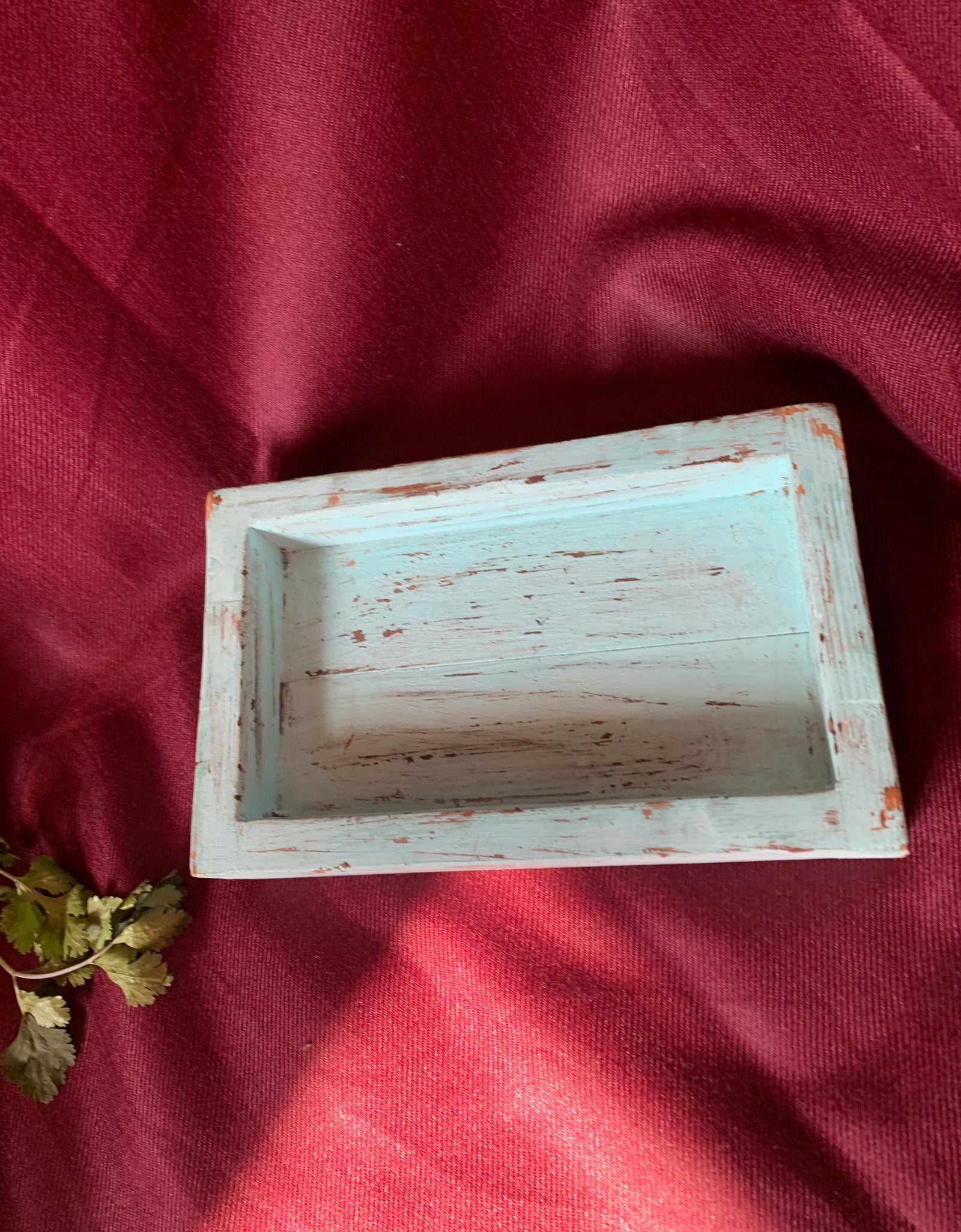 Turquoise Jars with Tray