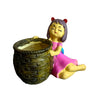 Girl Planter Pot