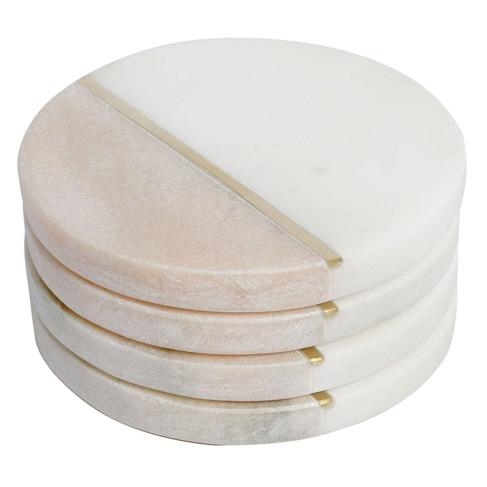 Marble coaster - Set of 4