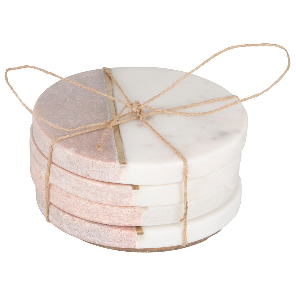 Marble coaster - Set of 4