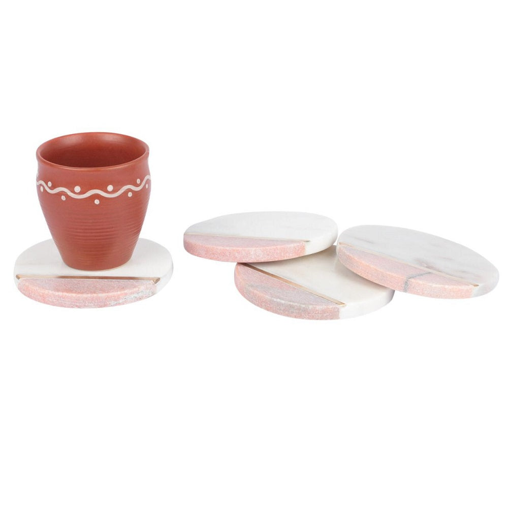 Marble coaster - Set of 4